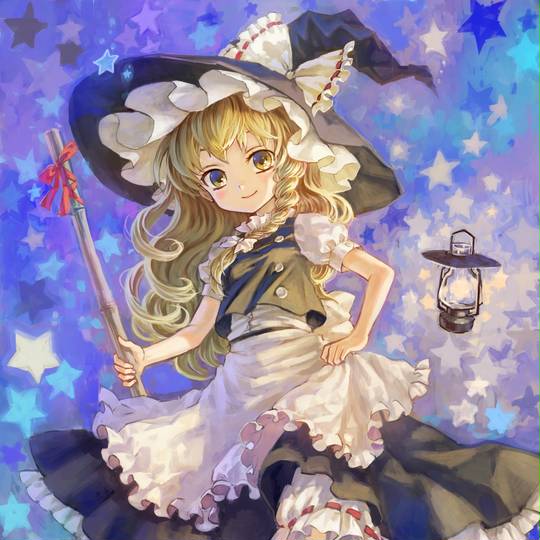 雾雨魔理沙, 太美了, 东方Project, 新刊表纸图片