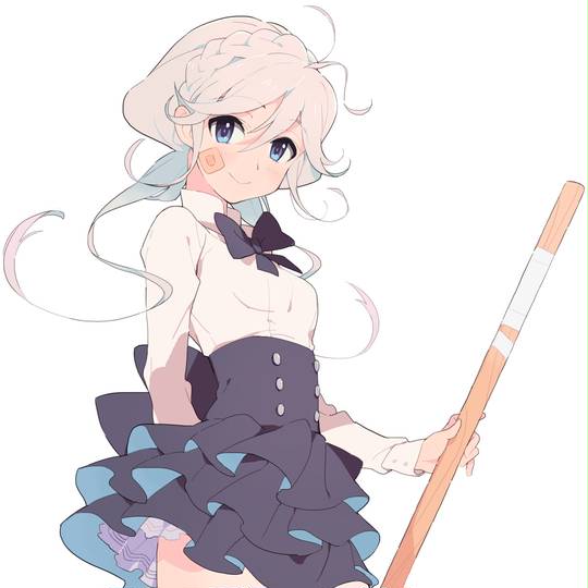 很适合作头像的pixiv女孩图片