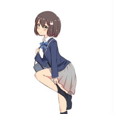 《这个美术部大有问题！》女主宇佐美瑞希波波头头像图片-萌图百科