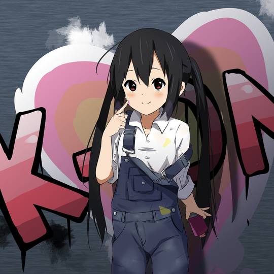 《轻音少女》中野梓超清可爱头像图片