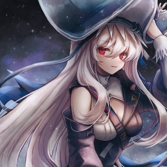 归溟幽灵鲨《明日方舟》头像图片