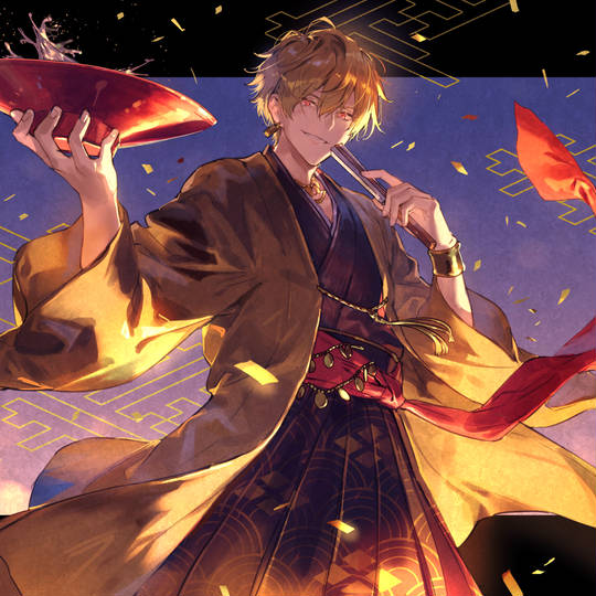 美青年, 英灵正装, 吉尔伽美什, Fate/GO10000users加入书籤, FGO图片