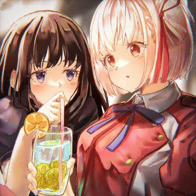 《Lycoris Recoil》锦木千束超飒头像图片精选-萌图百科