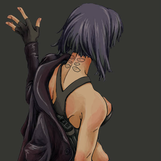 图片[7]-草薙素子（kusanagi motoko）攻壳机动队头像图片，女性改造义体人-萌图百科