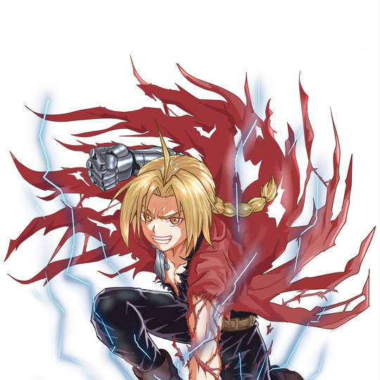少年, 有名キャラクターファンアートリレー, 爱德华·艾尔利克, 金发, 钢之炼金术师图片