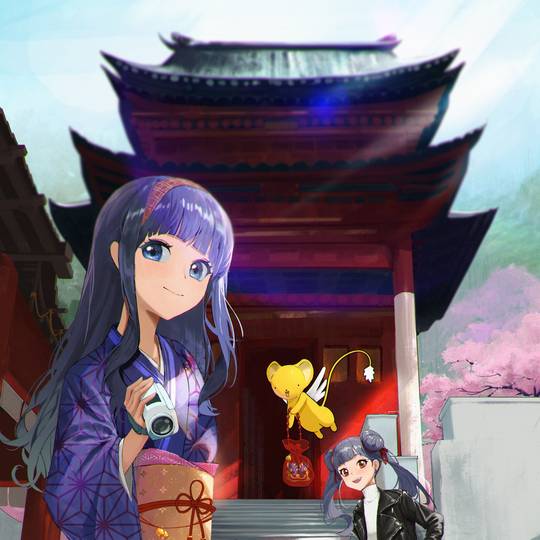 《魔卡少女樱》最新的P站自截头像图片