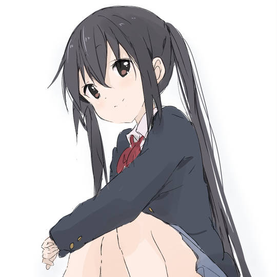 《轻音少女》中野梓超清可爱头像图片