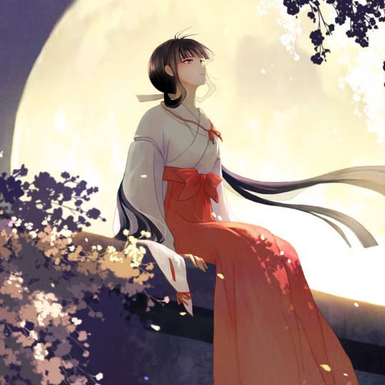 《犬夜叉》少女桔梗超清头像图片-萌图百科