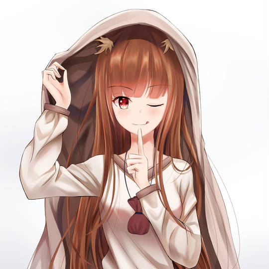 赫萝, 狼与香辛料, 少女