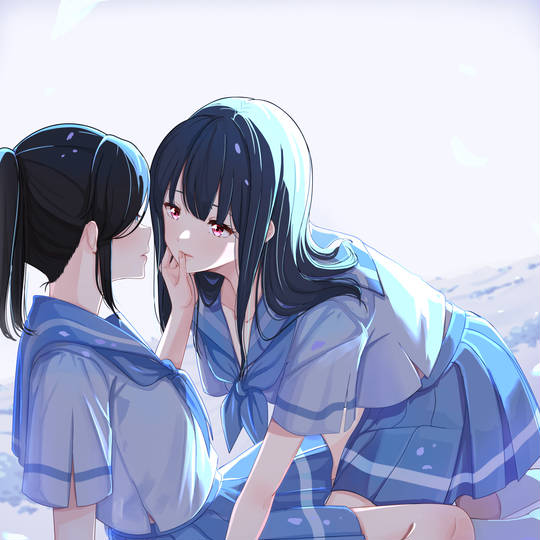 百合, 莉兹与青鸟, 響け!ユ一フォニアム, 铠冢霙, 伞木希美, 希美×霙, 女孩子, これはいいのぞみぞ, 吹响吧！上低音号1000收藏