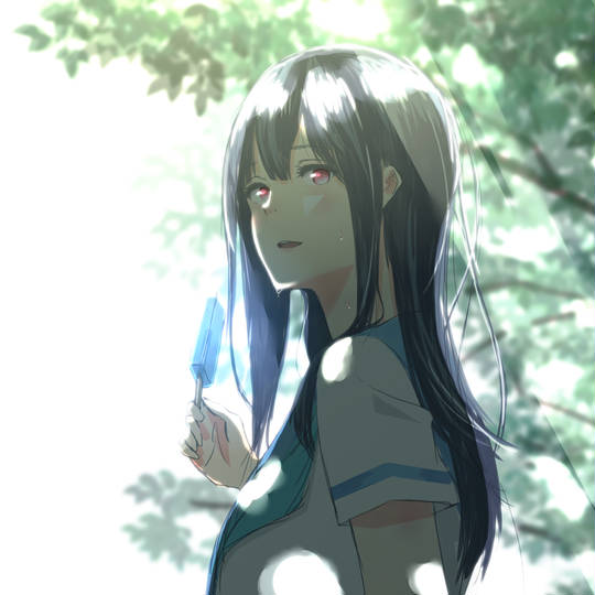莉兹与青鸟, 铠冢霙, 吹响吧！上低音号, PrayForKyoani, 京都动画, ice cream, 夏天, 太美了, 吹响吧！上低音号100收藏