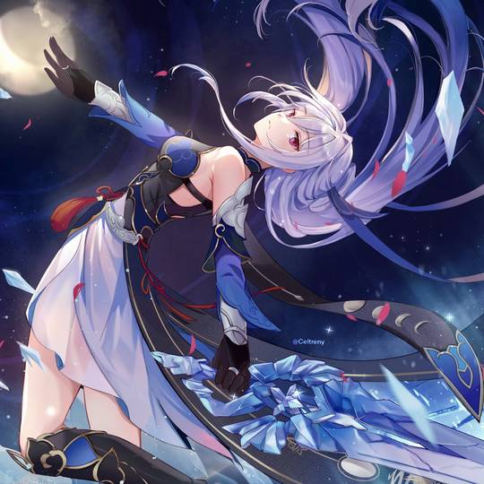 镜流《崩坏：星穹铁道》头像图片，御姐、冰美人
