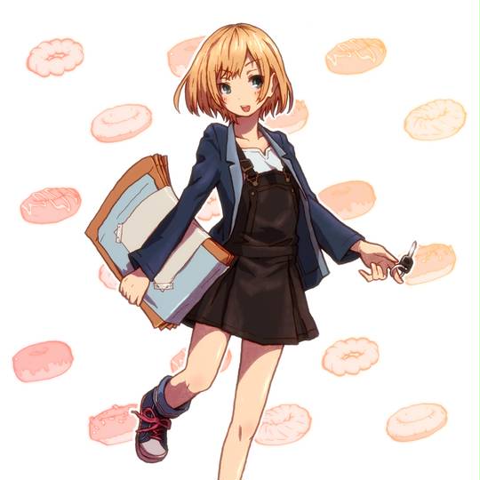 SHIROBAKO, 宫森葵, 版权, 背心裙