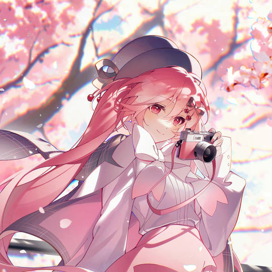 初音未来之樱未来超美头像图片16张