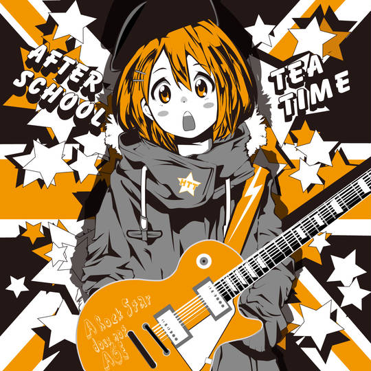 k-on, 轻音少女, 平泽唯, #レスポール, 连帽衫