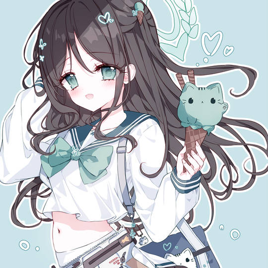栗村爱莉《蔚蓝档案》头像图片