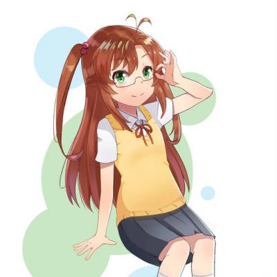 《悠哉日常大王》角色越谷小鞠超可爱头像图片-萌图百科