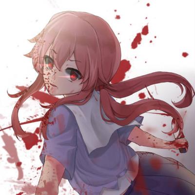 漫画《未来日记》我妻由乃病娇头像图片精选-萌图百科