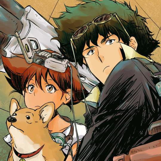 cowboy bebop, COWBOYBEBOP, Spike Spiegel, Faye Valentine, Jet Black, Judy, ビシャス(カウボーイビバップ), カウボーイビバップ1000users入り, エドワード・ウォン・ハウ・ペペル・チブルスキー4世