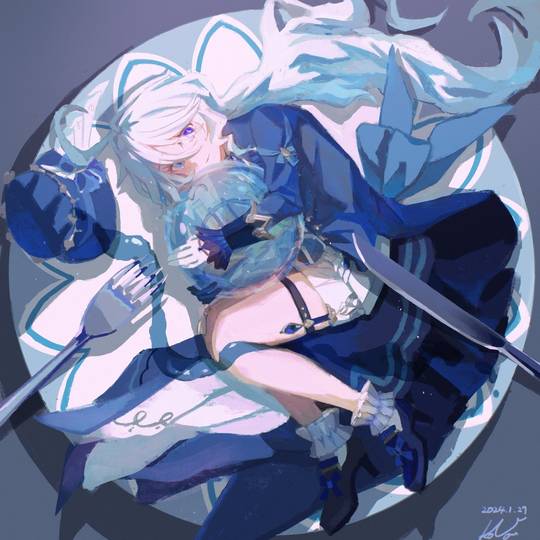芙宁娜·德·枫丹《原神》头像图片