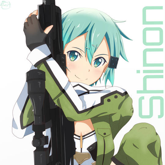 お诞生日おめでとうございます, Sinon, 朝田诗乃, シノン生诞祭, 诗乃图片