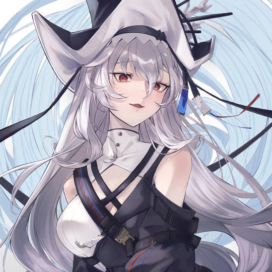 归溟幽灵鲨《明日方舟》头像图片