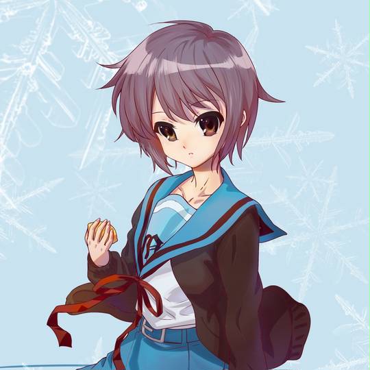 一涂, 练习, 可爱, 少女, 制服, 女子高中生, 女孩子, 长门有希, 长门大萌神, NAGATOYUKI