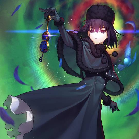 久远寺有珠, FGO, Fate/GrandOrder, 魔法使之夜, ケープコート, 久遠寺有珠(キャスター), Fate/GO1000users加入书籤