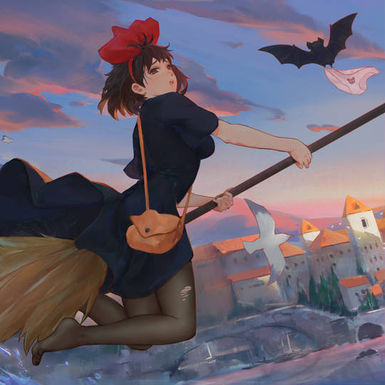 《魔女宅急便》吉卜力头像图片