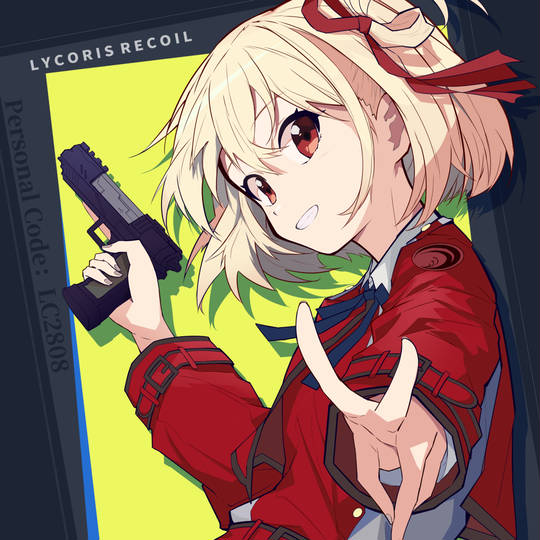 莉可丽丝, 錦木千束, 制服, Lycoris_Recoil, 女孩子, 锦木千束, JK, Lycoris Recoil 1000收藏