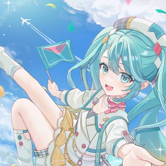 初音未来的好看头像16张图片