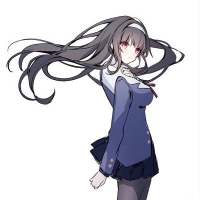 轻小说《不起眼女主角培育法》角色霞之丘诗羽头像图片分享-萌图百科