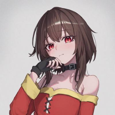《为美好的世界献上祝福！》惠惠超可爱魔女头像图片-萌图百科