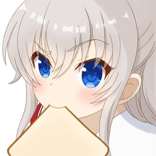 trace, 女孩子, パンを咥える, 友利奈緒, Charlotte (anime), Charlotte, まゆげうねうね