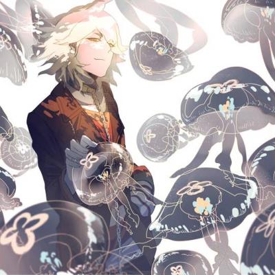 《超级弹丸论破2：再见绝望学园》狛枝凪斗帅气白色头像图片-萌图百科