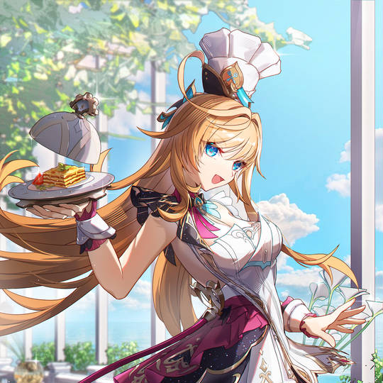 小女孩, 原神, 少女, 爱可菲图片