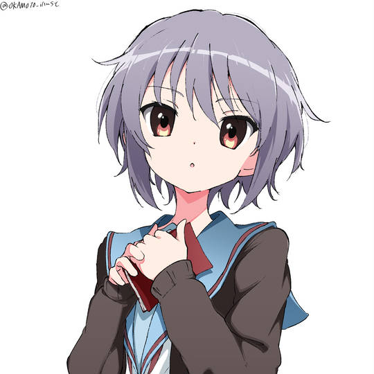 长门有希, 凉宫春日的忧郁, 女孩子, 制服, 水手服