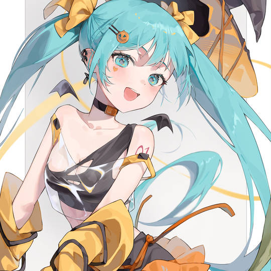 初音未来超高清头像图片