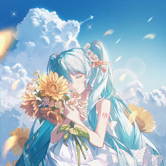初音未来的好看头像16张图片