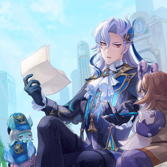 《原神》水龙王·那维莱特头像图片