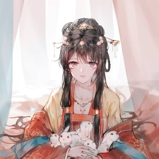 中华古风人物头像图片
