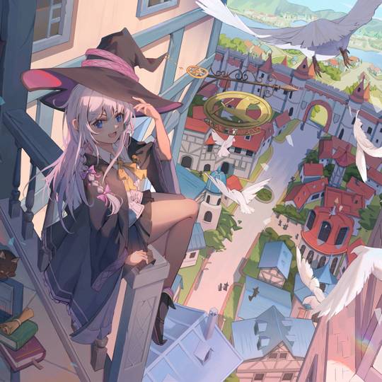 图片[3]-《魔女之旅》精彩同人头像图片，一起看看吧-萌图百科
