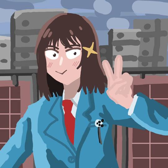 图片[2]-岩仓美津未（Iwakura Mitsumi）跳跃和乐福鞋头像图片-萌图百科