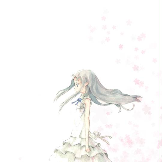 本間芽衣子, 我们仍未知道那天所看见的花的名字。, あの花, 面码, 芽间, 透明感, 透明水彩, 手绘