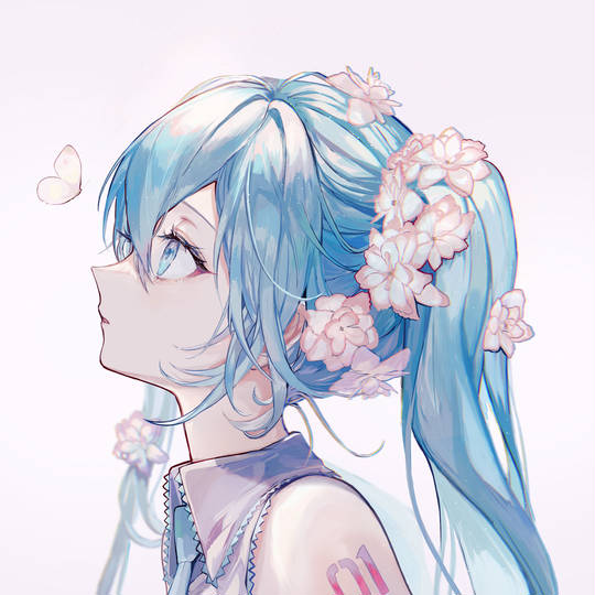 初音未来的好看头像16张图片，你喜欢不-萌图百科