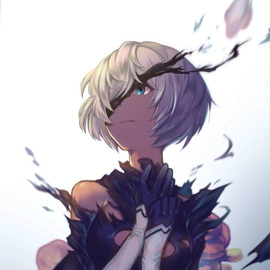 尼尔:机械纪元, 2B/寄叶二号B型, CLIPSTUDIOPAINT图片