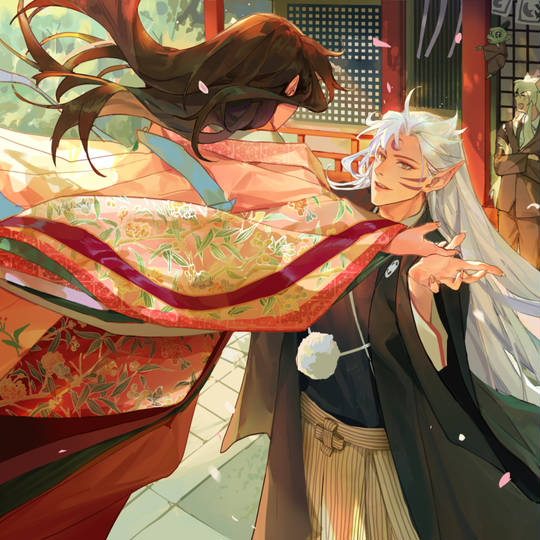 图片[10]-犬夜叉（Inuyasha）可爱头像图片，寻找四魂之玉碎片的冒险经历-萌图百科