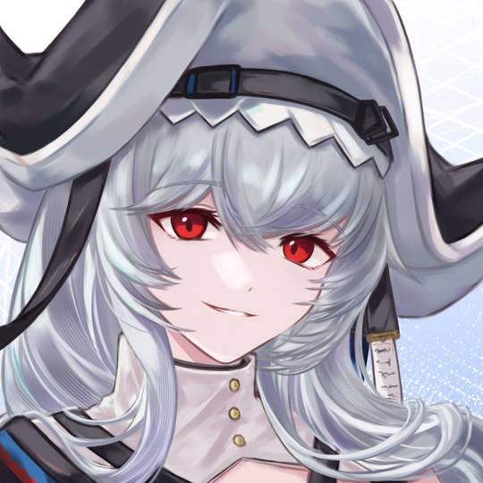 归溟幽灵鲨《明日方舟》头像图片