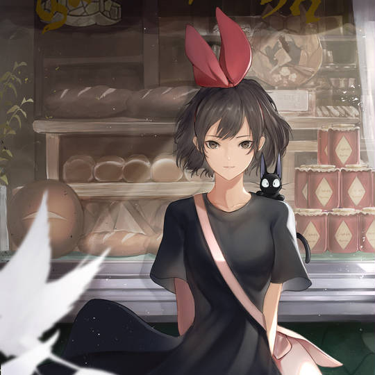 《魔女宅急便》吉卜力头像图片