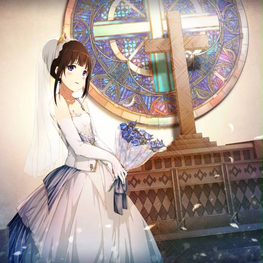 冰菓, 千反田爱瑠, 婚纱, 长手套, 新娘, 氷菓100users入り